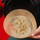 100шт Пергаментні форми для аерогрилю, 16х16х4,5см / Паперові форми для мультипечі / Форми для випічки, фото 7