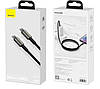 Кабель USB-C - USB-C (PD, 100W, 5A, 100 см) Baseus Tungsten Gold Fast Charging Data Cable Black, фото 9