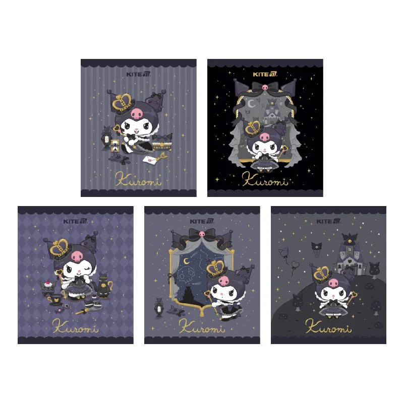 Зошит шкільний Kite Kuromi HK25-239, 24 аркуші, лінія, фото 1