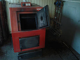 Топочная на твердотопливном котле Ретра 32 кВт и Thermotehnik 65 кВт (уголь,дрова) г.Чугуев 2