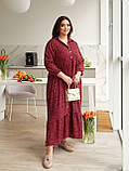 Сукня довга вільного крою батал, фото 2