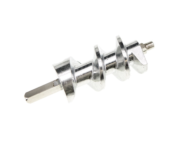 Шнек для м'ясорубки Бриз (L=128 мм, квадрат 8 мм), без пластикової втулки