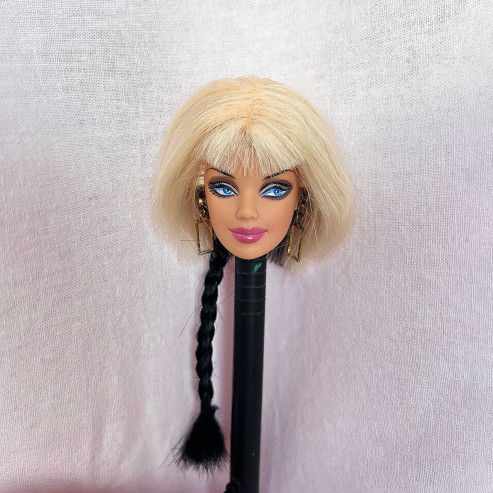 Голова ляльки Барбі top model, фото 1