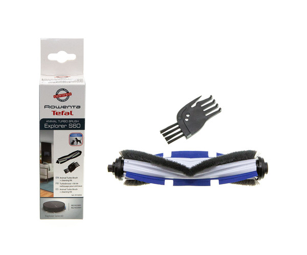 Турбощітка для шерсті тварин до робота-пилососа Rowenta Explorer S60 (+ набір для чищення) - ZR740004