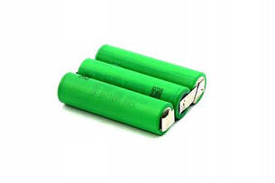 Акумуляторна збірка 18650 10.8V 2500 mAh Li-ion 20A з виводами, фото 3