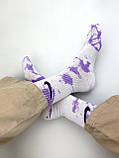Шкарпетки Nike / найк tie-dye Лавандові - розміри 35-39, фото 4