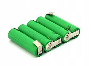 Акумуляторна збірка 18650 18V 2500 mAh Li-ion 20A з виводами, фото 1