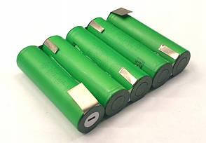 Акумуляторна збірка 18650 18V 2500 mAh Li-ion 20A з виводами, фото 3