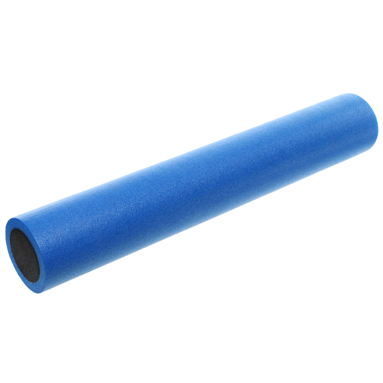 Гладкий EPE ролер SP-Sport FI-9327-90 для йоги та пілатесу 90см. Синьо-чорний