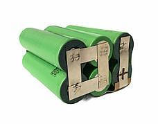 Акумуляторна збірка 18650 10.8V 5000 mAh Li-ion 40A 3S2P з виводами, фото 3