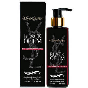 Парфумований гель для душу Yves Saint Laurent Black Opium Over Red Exclusive EURO 250 мл