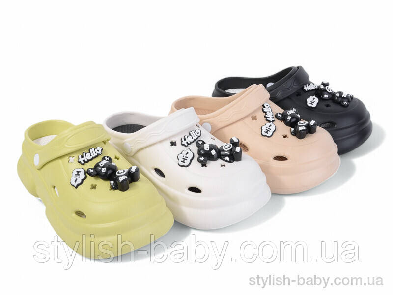 Літнє взуття гуртом. Підліткові та Жіночі крокси 2025 бренда Lion-Lu (рр. с 36 по 41)