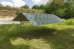 Тент проти дощу та сонця похідний Skif Outdoor Shield 6х4 м (Camo)