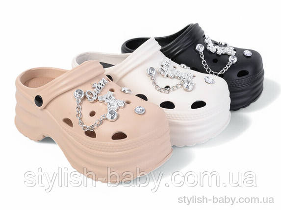 Літнє взуття гуртом. Підліткові та Жіночі крокси 2025 бренда Lion-Lu (рр. с 36 по 41), фото 1