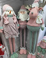 Новорічна декоративна іграшка C 67766 (6) 3 види, мін. висота - 68 см, макс. висота - 130 см, ВИДАЄТЬСЯ ТІЛЬКИ МІКС ВИДІВ, в