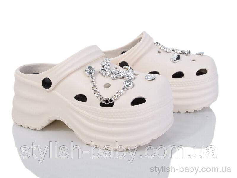 Літнє взуття гуртом. Підліткові та Жіночі крокси 2025 бренда Lion-Lu (рр. с 36 по 41)