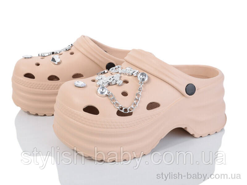 Літнє взуття гуртом. Підліткові та Жіночі крокси 2025 бренда Lion-Lu (рр. с 36 по 41)