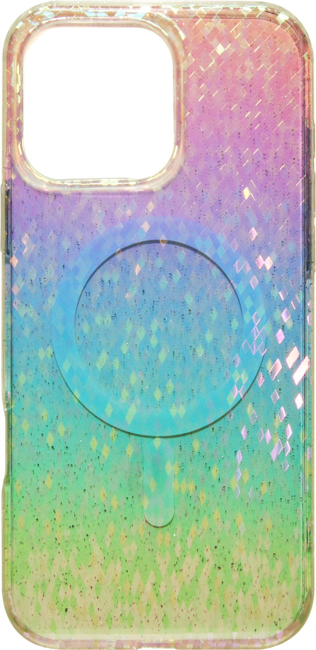 Накладка iPhone 16 Pro Max clear Prism MagSafe
