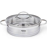 Сотейник з кришкою Fissman Fabiana 24x6,5 см/2,8 л 5365