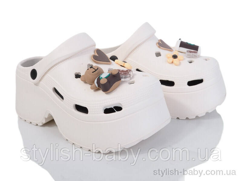 Літнє взуття гуртом. Підліткові та Жіночі крокси 2025 бренда Lion-Lu (рр. с 36 по 41)