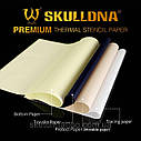 100 шт Трансферний папір для машинного перекладу Skulldna Premium Thermal, фото 5