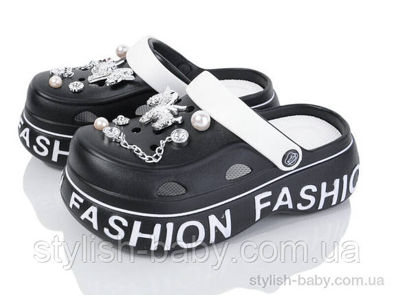 Літнє взуття гуртом. Підліткові та Жіночі крокси 2025 бренда Lion-Lu (рр. з 35 по 40), фото 1