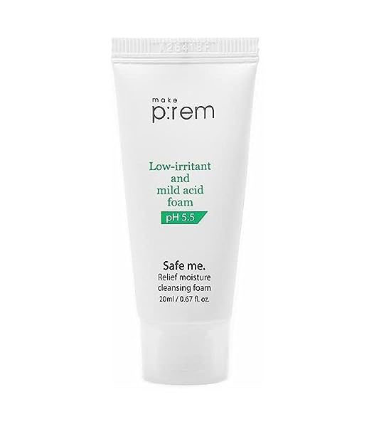 Заспокійлива пінка для обличчя з шавлією Makep:rem Safe Me Relief Moisture Cleansing Foam 100 мл