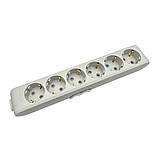 Електрична колодка 6 розеток із заземленням Panasonic X-tendia, фото 2