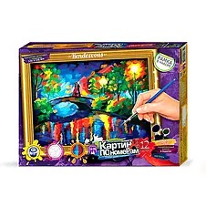 Картина 32х23 см за номерами + рамка Danko Toys Rendezvous (IGR24), фото 3