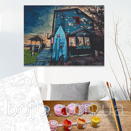 Картина по номерам Вест Корк. Ірландія 10557-AC, 40 х 50 см (SD), фото 1