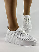 Prima DArte Lonza. Жіночі літні кеди. Натуральна шкіра. Розмір 36 37 38 39 40 41