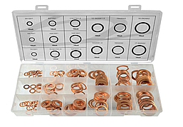 Набір мідних каблучок 150 шт. REWOLT (T5912)