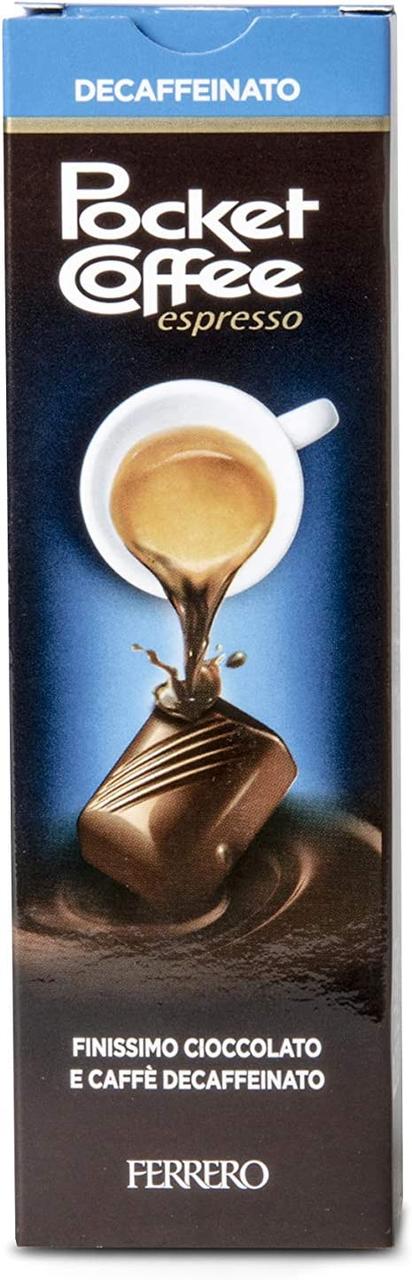 Шоколадні цукерки Ferrero Pocket Coffee Decaffeinato 5шт, 70г, фото 1