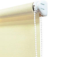 Тканевая роллета Len 875 светло-желтый 32,5х160 см