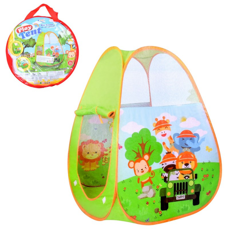 Дитячий ігровий намет MR 1107, пирамида, 70-70-в90см, фото 1