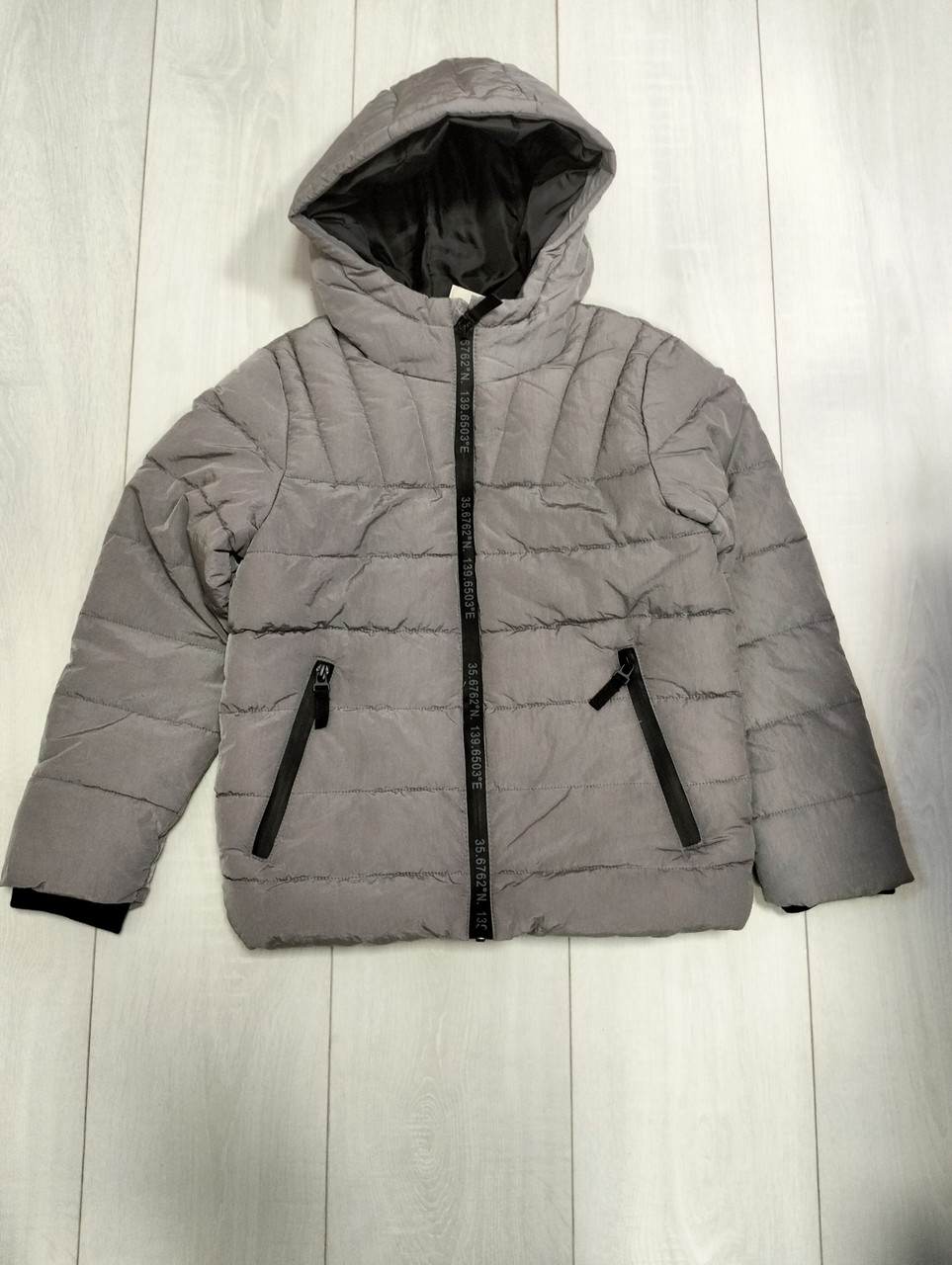 Куртка для дівчинки сіра  Primark  134см, фото 1