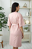 Халат для вагітних та годування Violet NW-4.9.4 пудра, фото 2