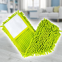 Насадка на швабру з мікрофібри локшина Feniks, Салатовий