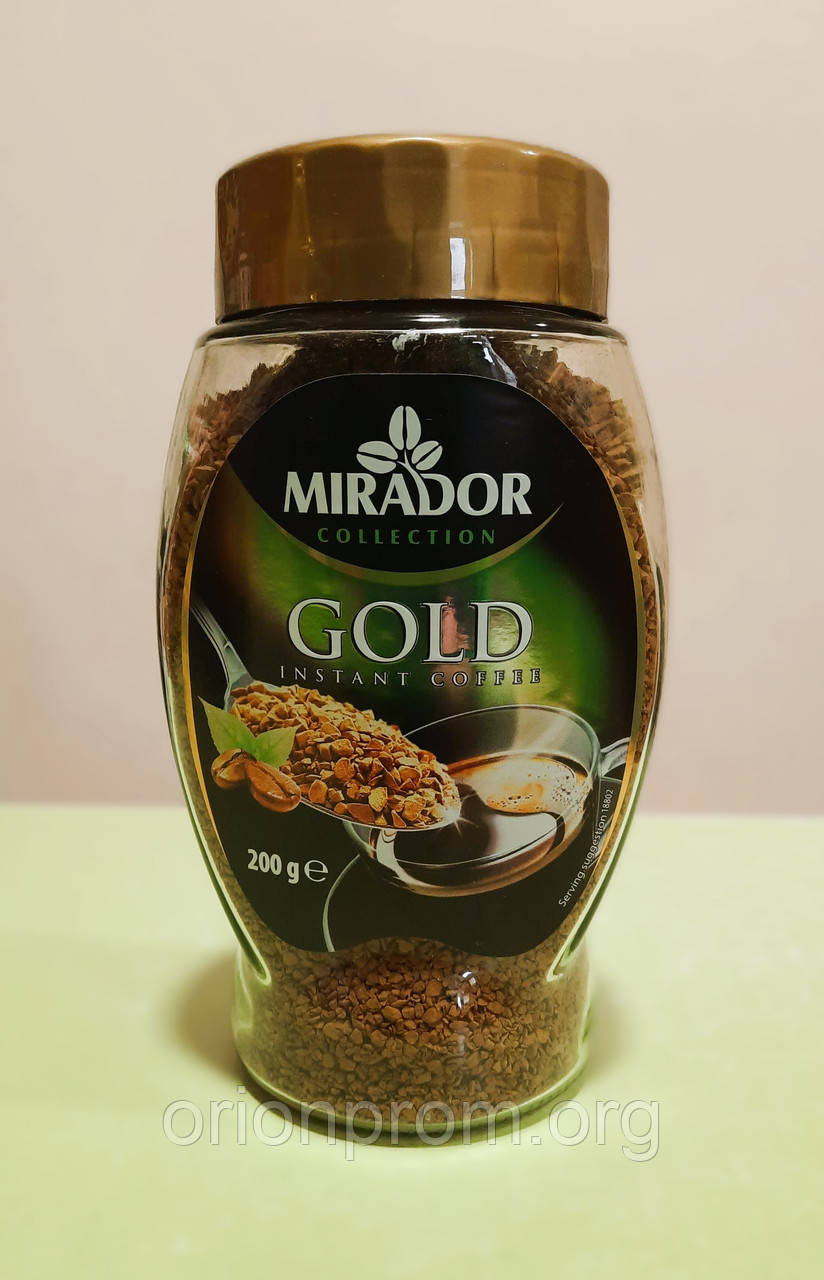 Кава Mirador Gold 200 г розчинна, фото 1