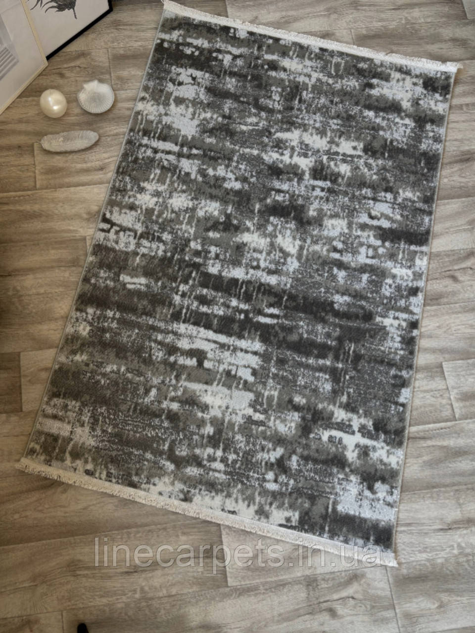 Сучасний  килим GRANADA 2701B D.GREY-L.GREY