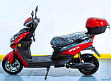 Електричний мопед Corso Prix RX-478224 (1) + 1 ЯЩИК АКУМ двигун 1500W, акумулятор 72V/23Ah, в коробці, фото 8