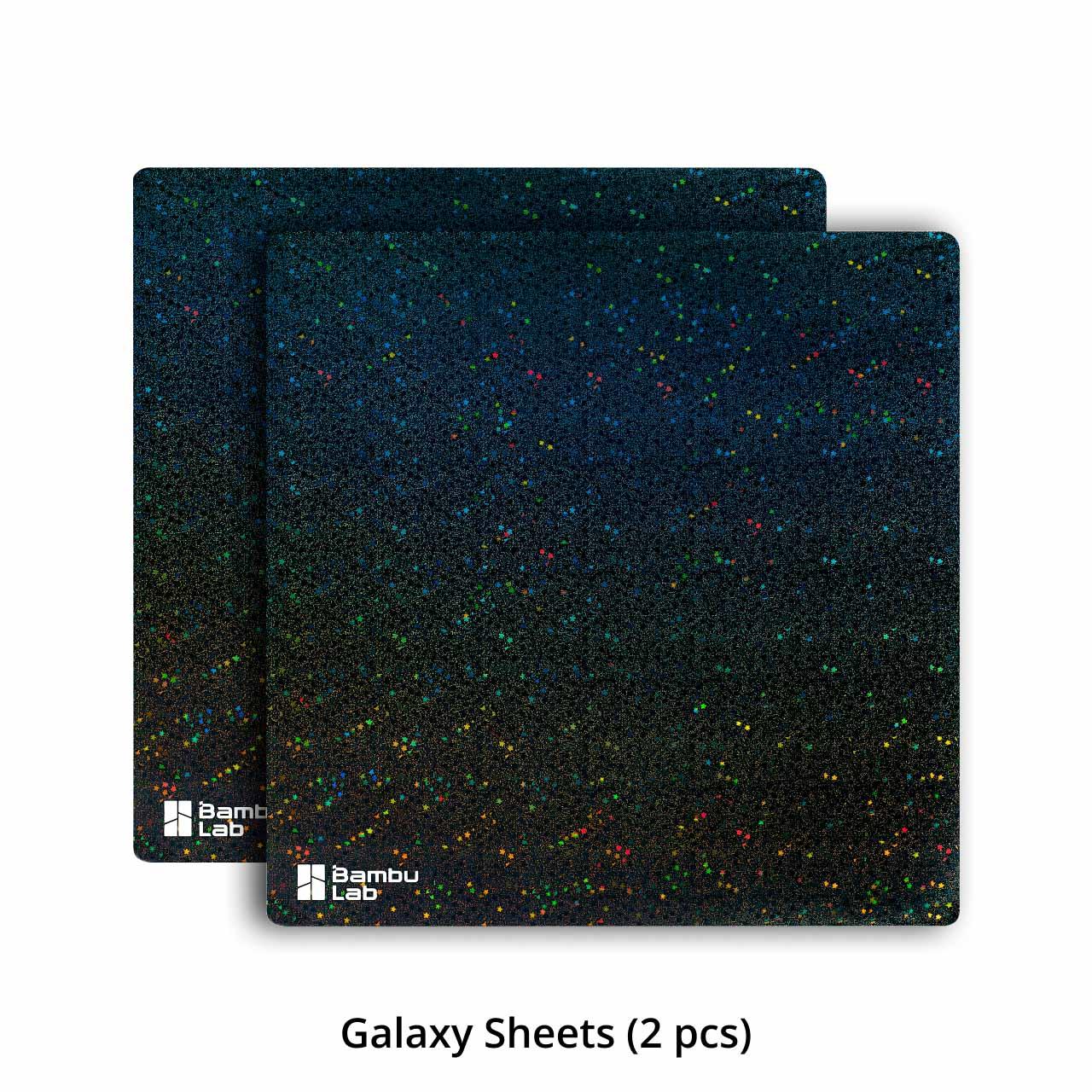 Комплект із двох текстурованих плівок Galaxy Sheets для 3D-принтера Bambu Lab