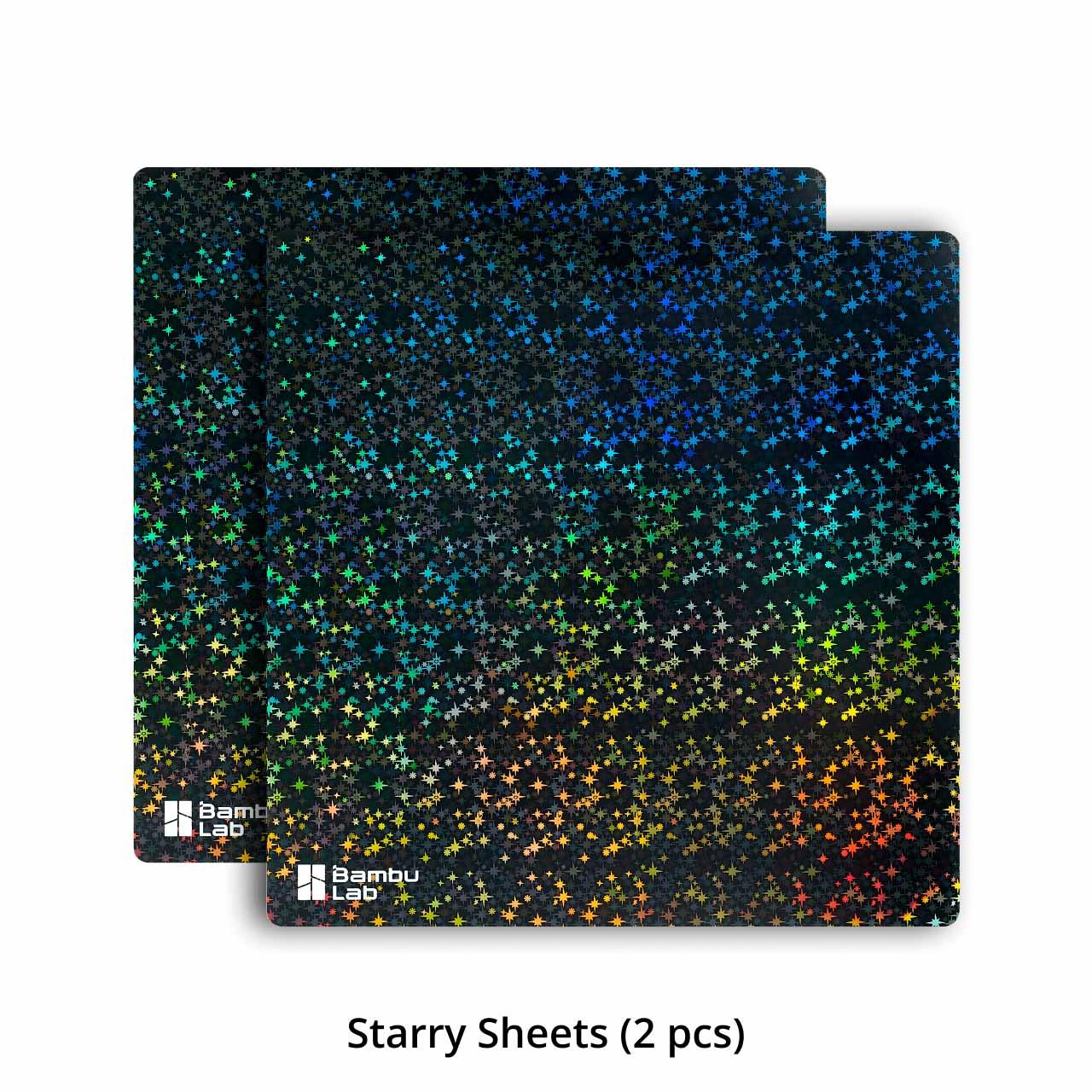 Комплект текстурованих плівок Starry Sheets (2шт) для 3Д-принтера Bambu Lab X1 & P1 Series, A1 (оригінал, FAP016)
