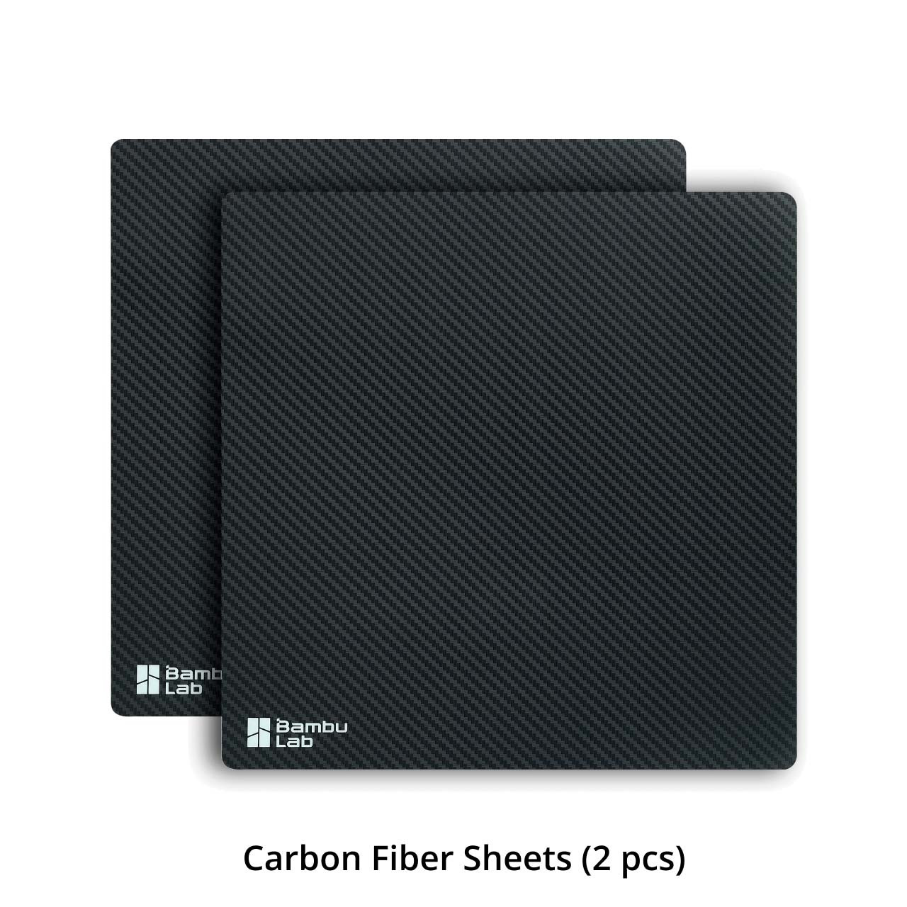 Комплект текстурованих плівок Carbon Fiber (2шт) для 3Д-принтера Bambu Lab X1 & P1 Series, A1 (оригінал, FAP017)