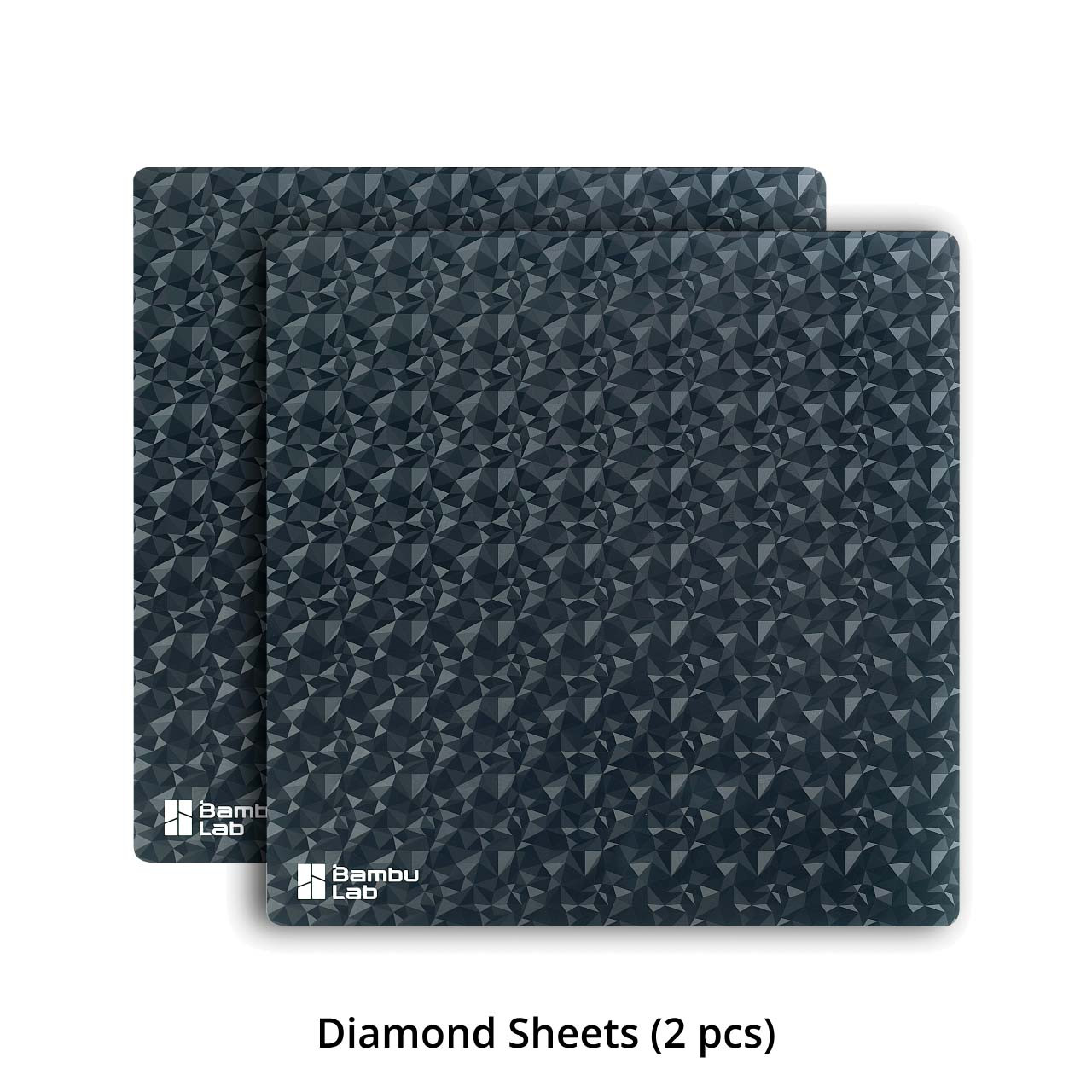 Комплект із двох текстурованих плівок Diamond Sheets для 3D-принтерів Bambu Lab