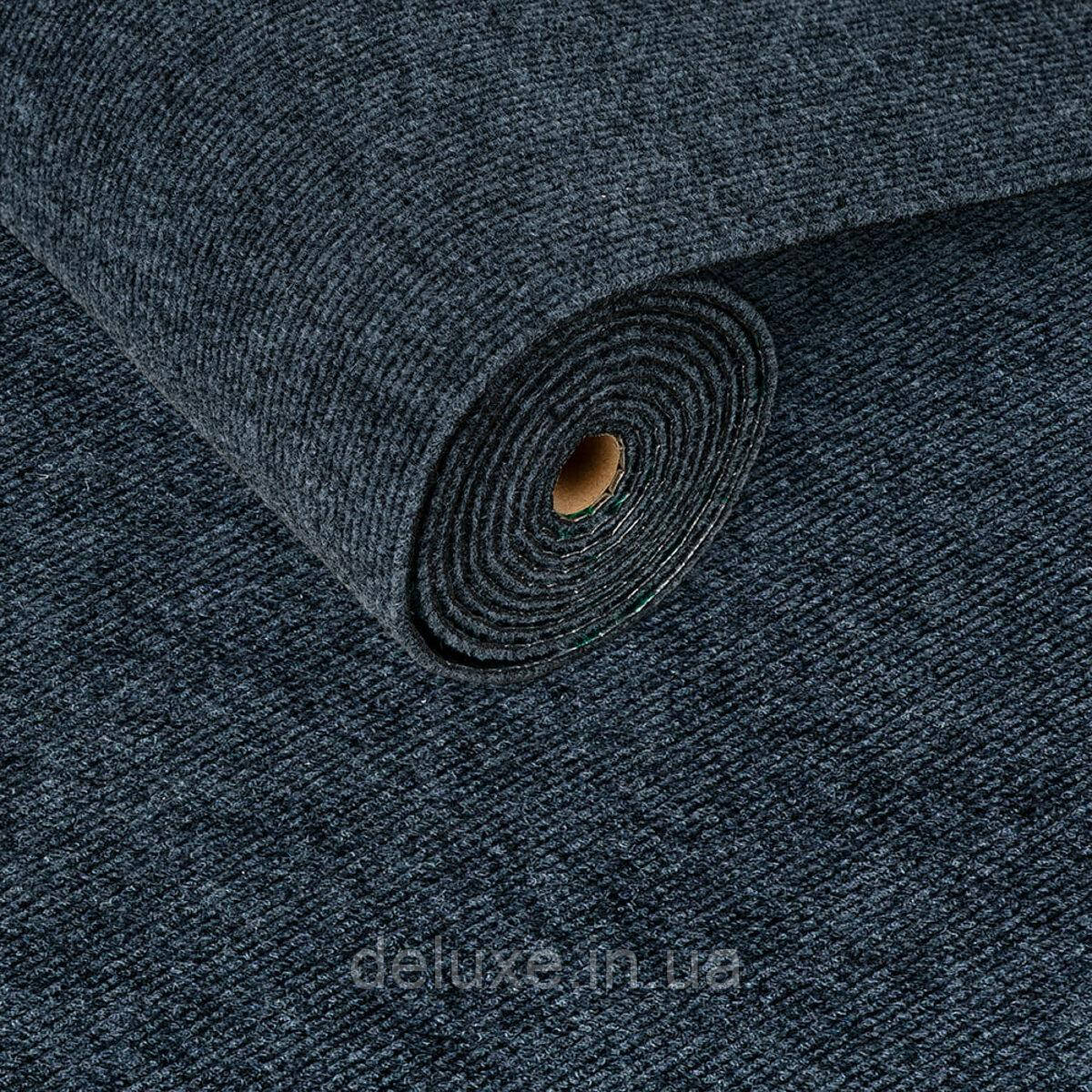 Самоклеюча плитка під ковролін в рулоні темно-сірий 600х3000мм SW-00002587, фото 1