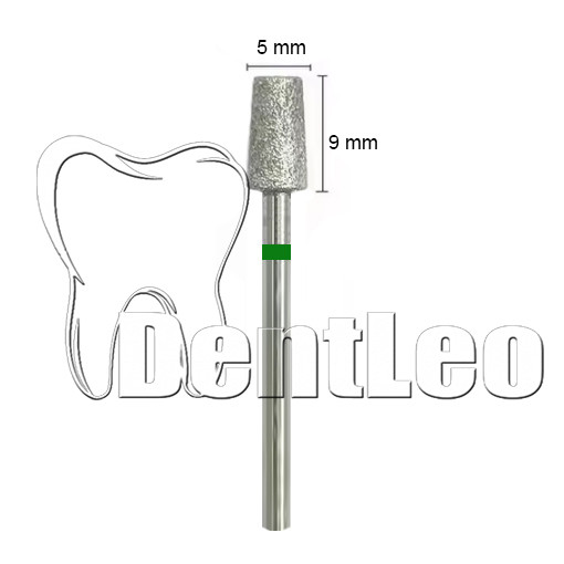 БОР АЛМАЗНИЙ ЗЕЛЕНИЙ 5 ММ Х 9 ММ – А029