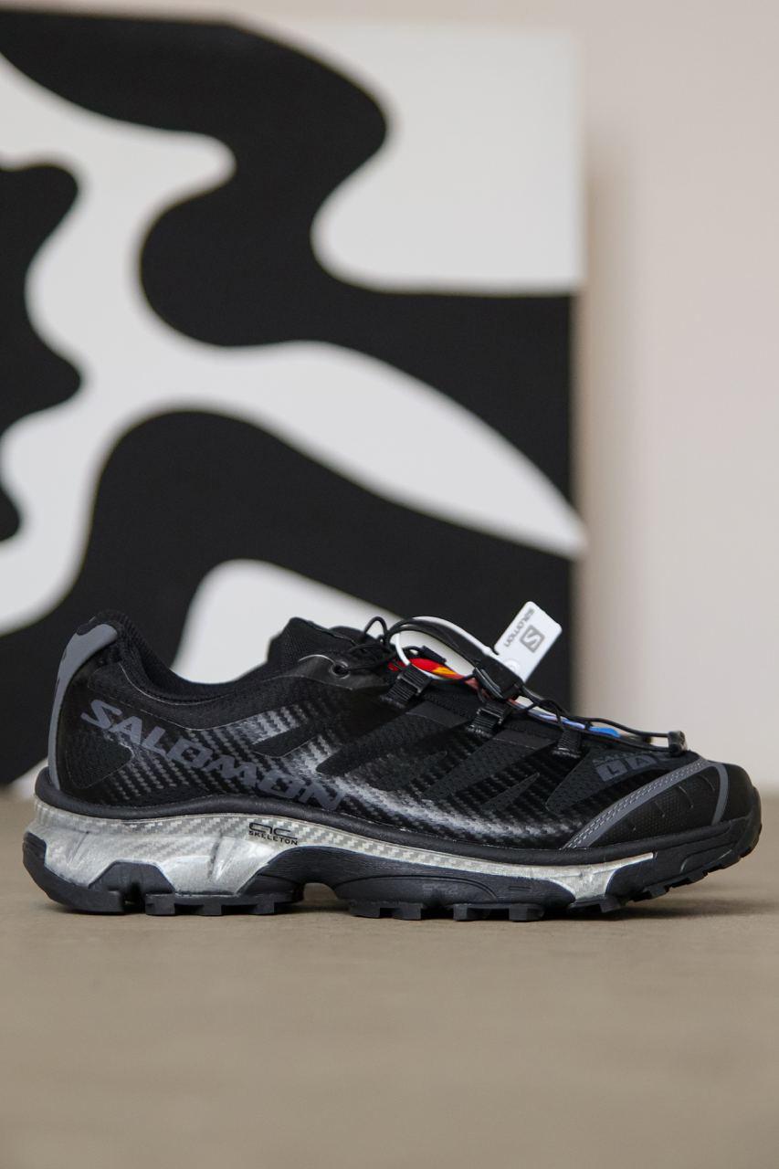 Кросівки чоловічі чорні Salomon XT-4 Advanced Black Silver (20224)