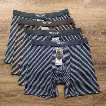 Боксери довгі труси чоловічі Лонг Смужка нью подовжені Vericoh