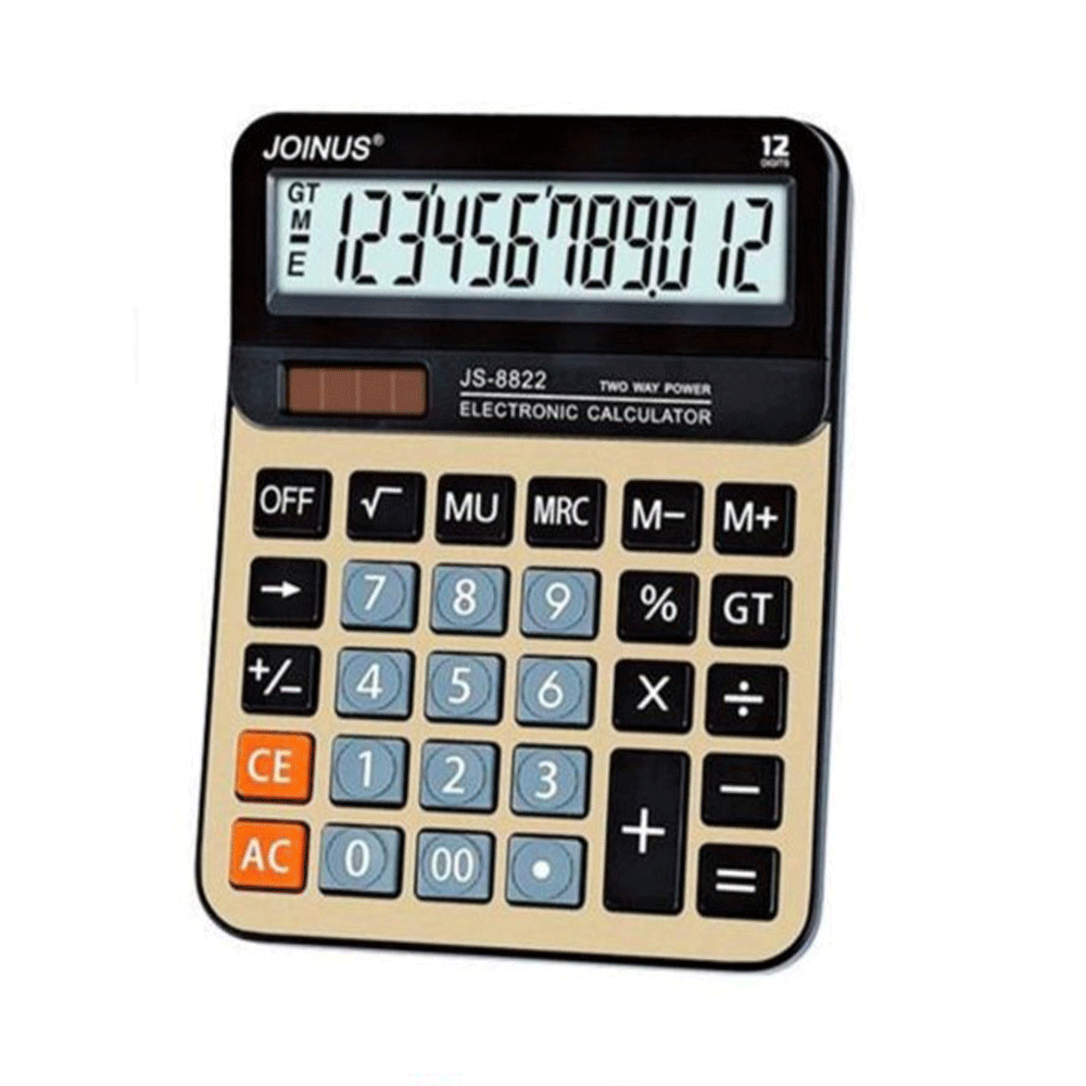 Калькулятор Joinus JS-8822 настільний бухгалтерский, фото 1